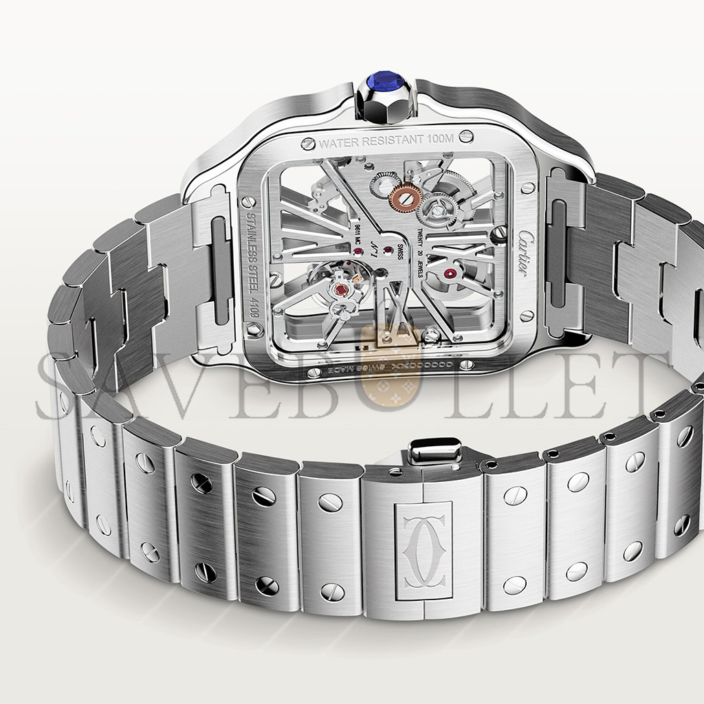 CARTIER SANTOS DE SKELETON WATCH WHSA0015 CARTIER SANTOS DE SKELETON WATCH WHSA0015